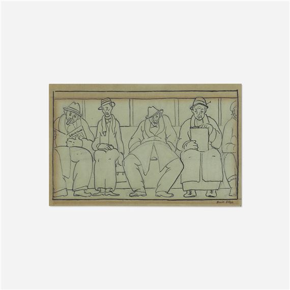 Subway Riders - Enid Diack Bell