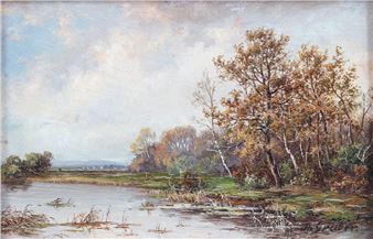 Herbstlandschaft - Th. Gruber
