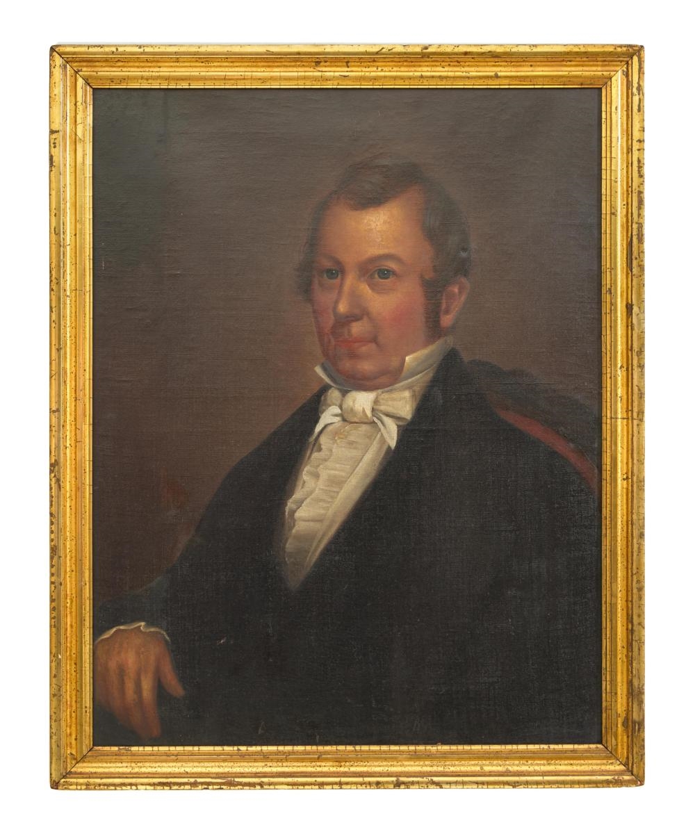 American School, 18th Century | Portrait of a New England Statesman ...