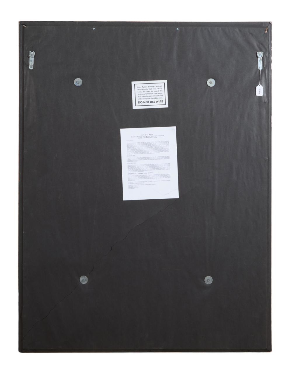 Artwork by Bill Mack, Beethoven, Made of Bonded Bronze Relief On Wood Panel