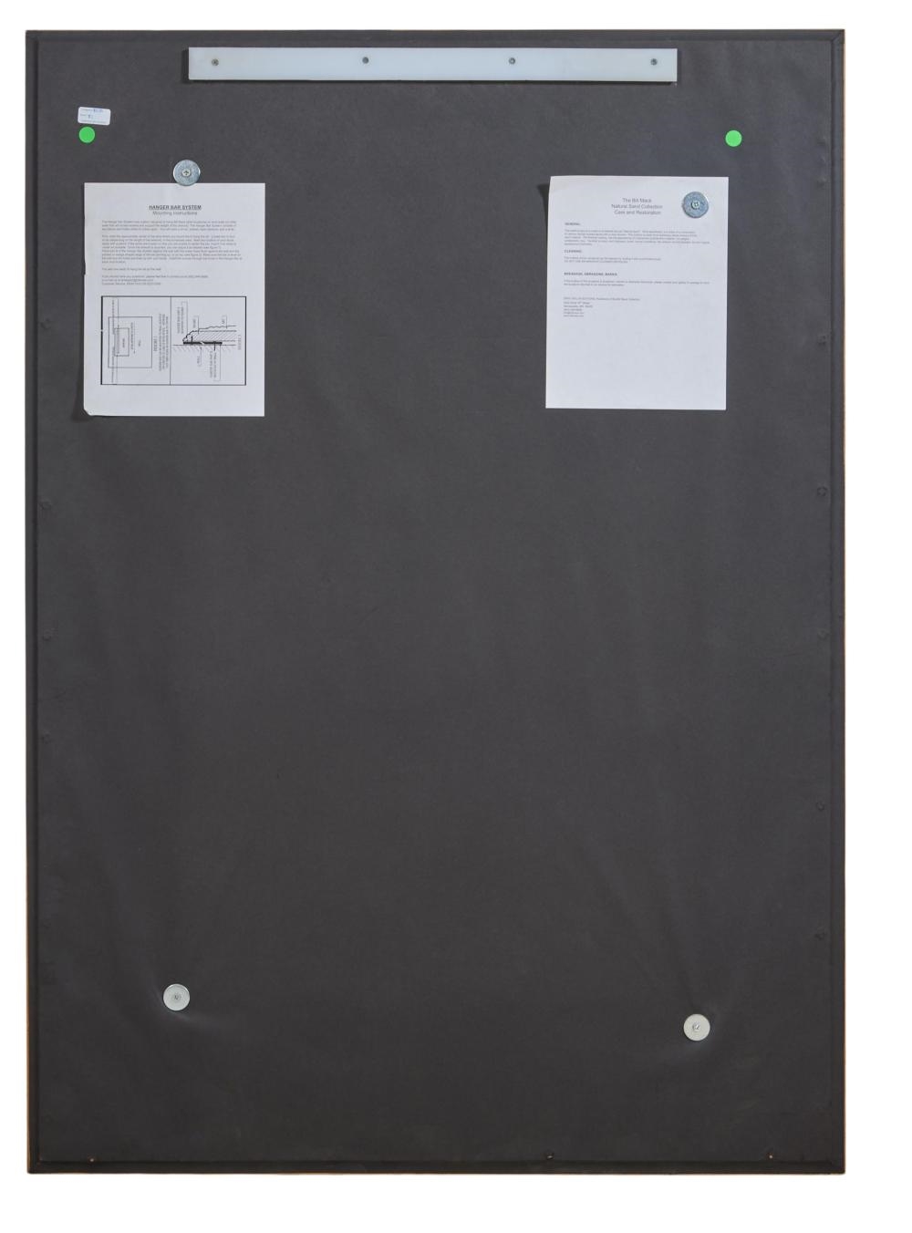 Artwork by Bill Mack, Enchanting, Made of Bonded Bronze And Natural Sand Wall Relief On Wood Panel