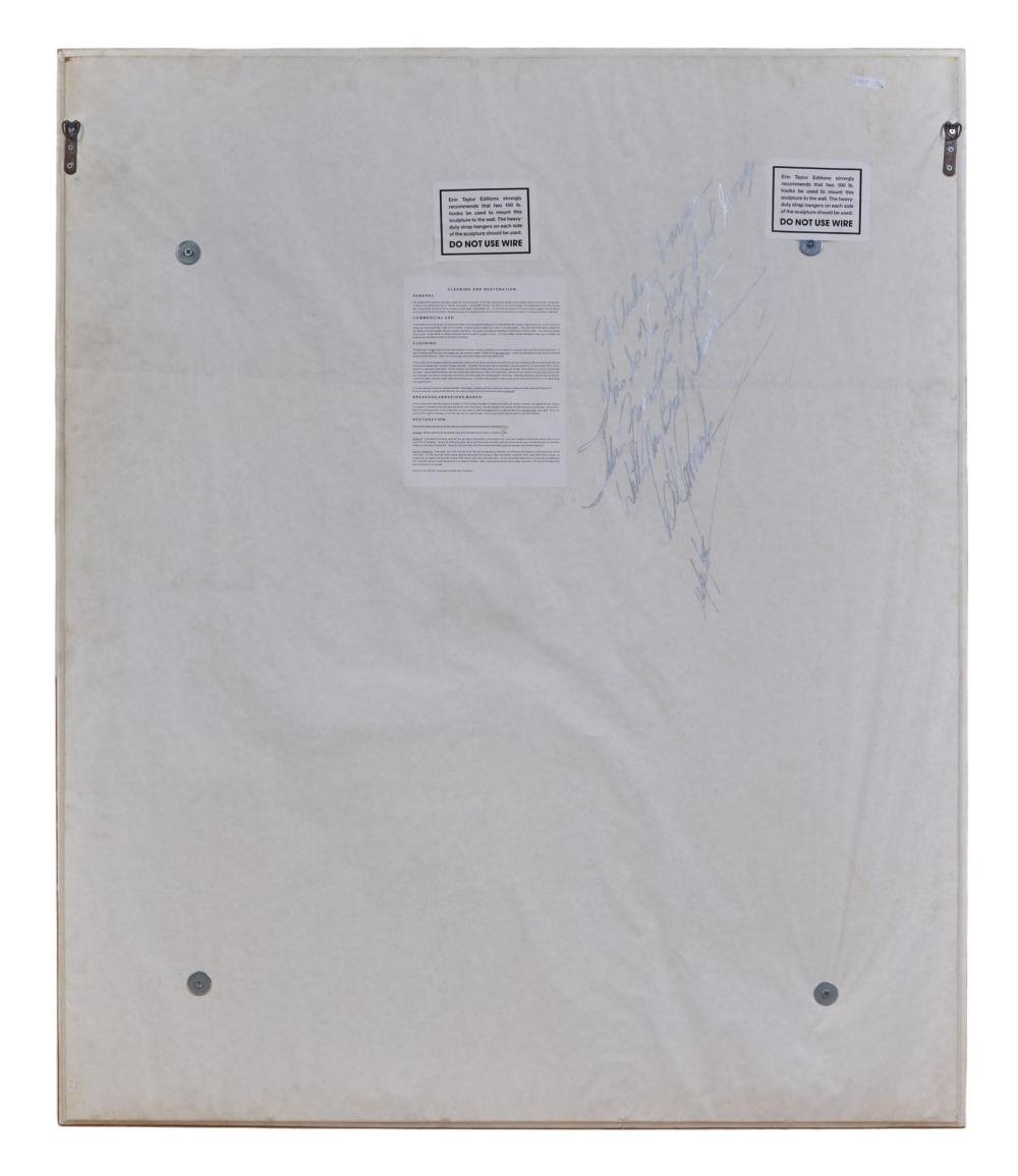 Artwork by Bill Mack, Rapture, Made of Bonded Sand Relief