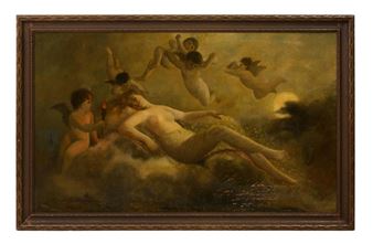 Seduction of Danae - Astley David Montague Cooper