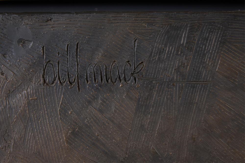 Artwork by Bill Mack, Glamour, Made of Bonded Bronze Wall Relief On Wood Panel