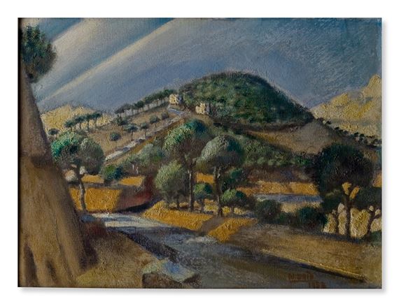 La colline de Mekarzel (Mekarzel Hill) - Mahmoud Said