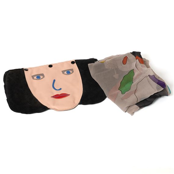 handbag and scarf - Marie-Louise Ekman