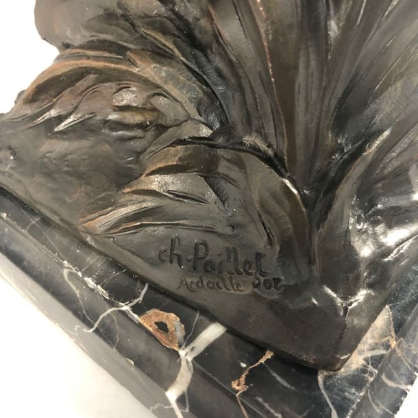 Artwork by Charles Paillet, Faisan, Made of bronze