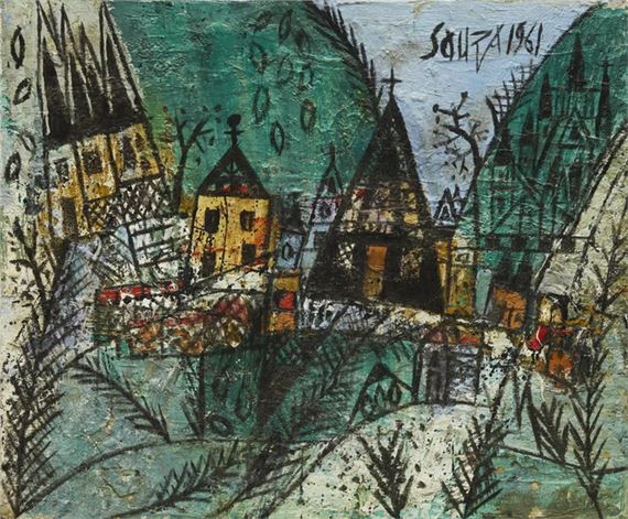 Belsize Park, London - Francis Newton Souza