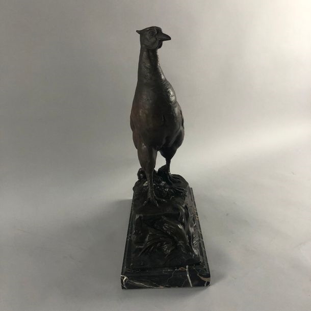 Artwork by Charles Paillet, Faisan, Made of bronze