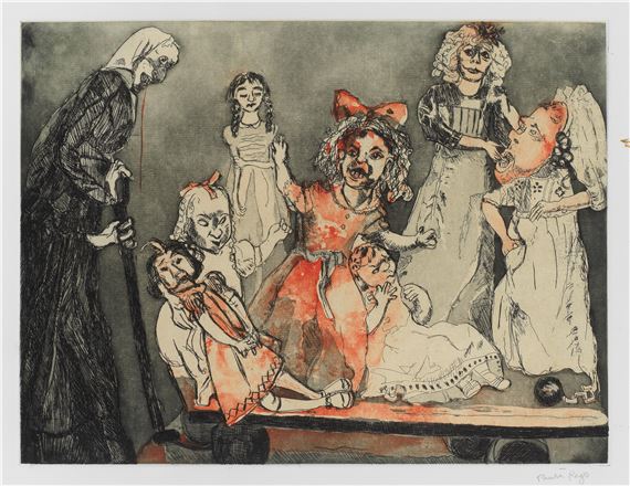 Death Goes Shopping - Paula Rego