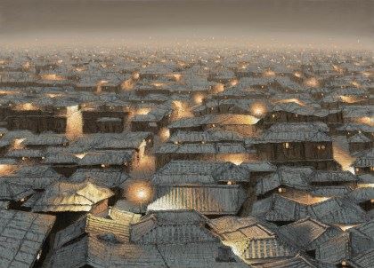 City-Disappearing Scenery 717 by Joung Young-Ju, 2022