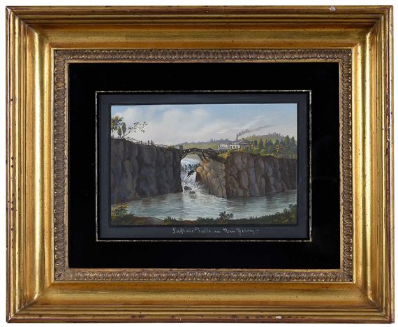 Passaic Falls in New Jersey - Nicolino Vicompte Calyo