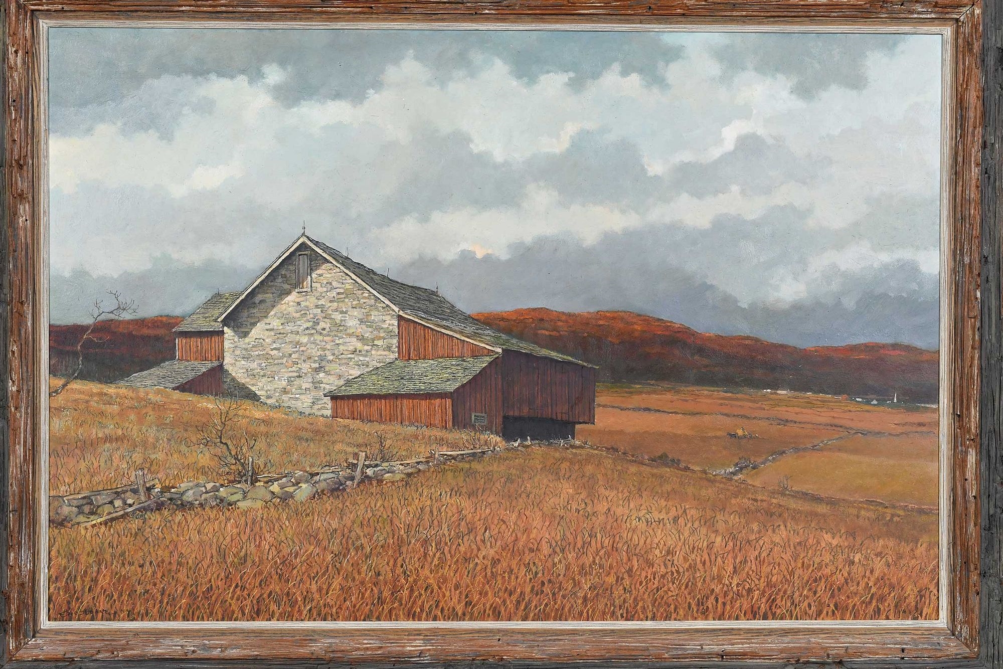 Artwork by Eric Sloane, Autumn Colors, Made of Oil On Masonite