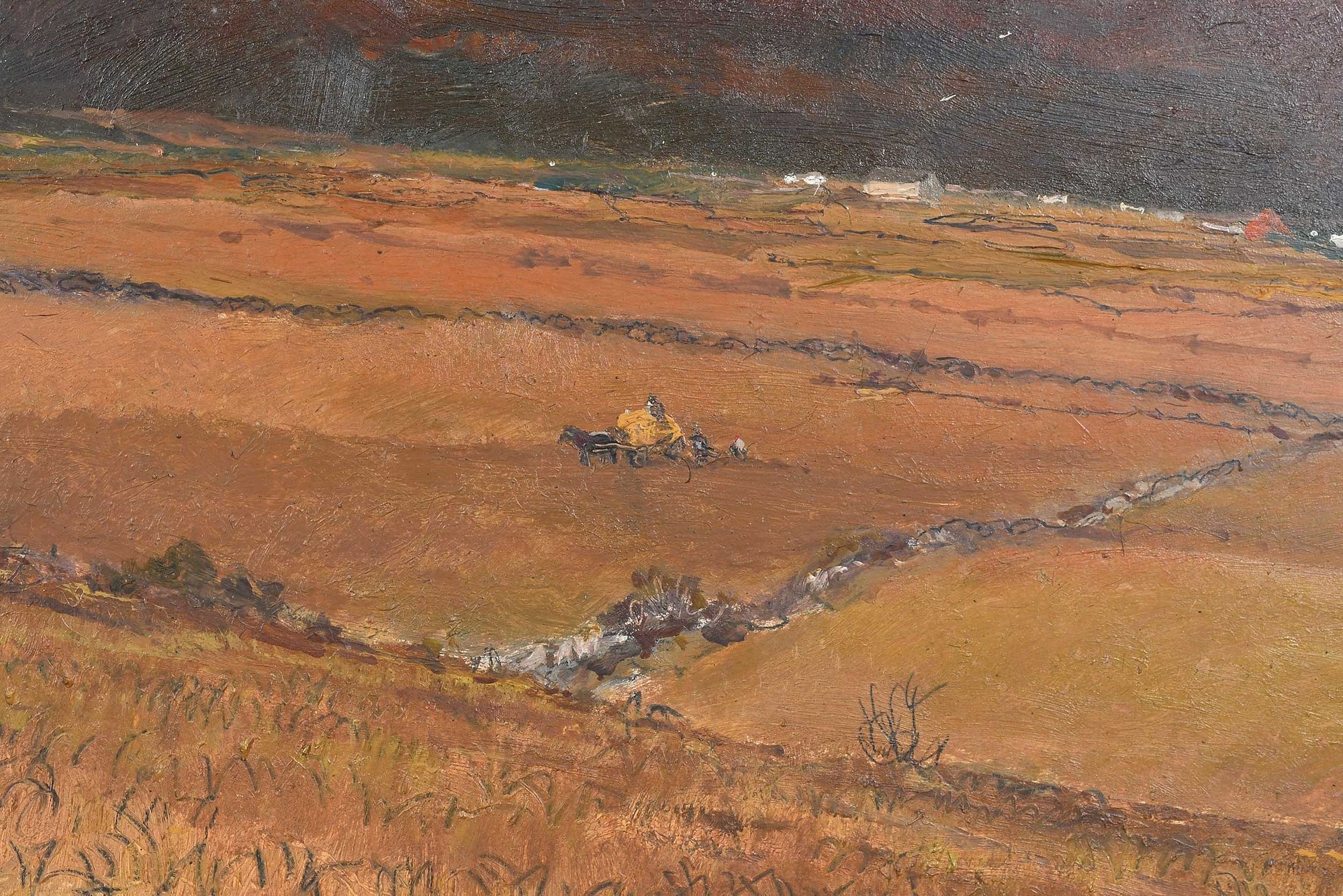 Artwork by Eric Sloane, Autumn Colors, Made of Oil On Masonite