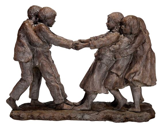 Tug-A-War by Glenna Goodacre, 1988
