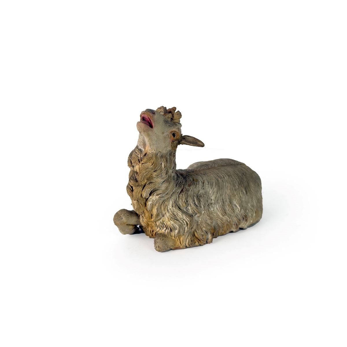 Artwork by Pecora, Pecora
accosciata
in
terracotta,
Napoli,
XVIII
secolo, Made of vetro