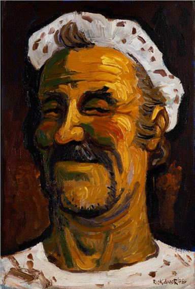 Smiling Slaughterman by Rick Amor, 1978