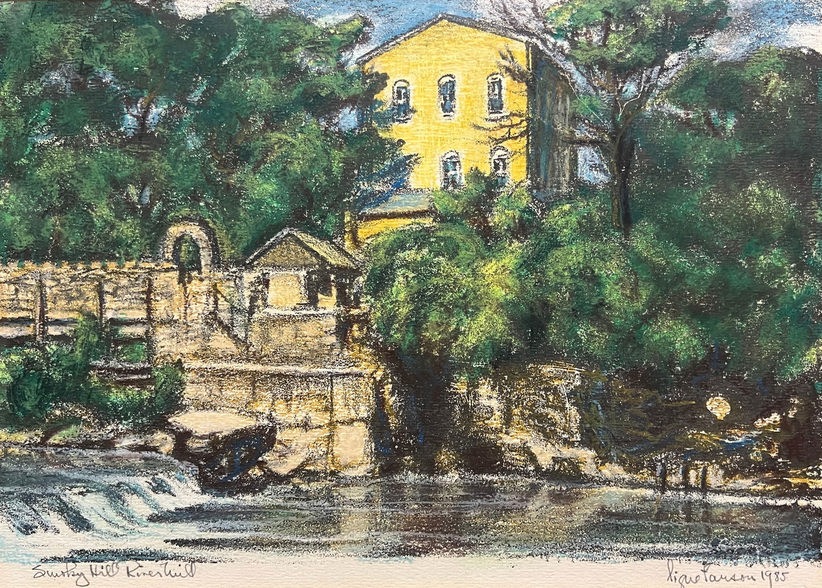 Signe Larson | Smoky Hill River Mill | MutualArt