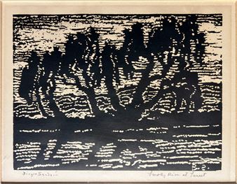 Smoky River at Sunset - Birger Sandzén