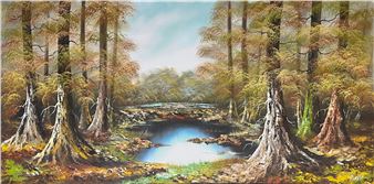 Fall landscape - Albert Purvis