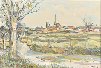 Vue de Gallardon - Patrick Souday