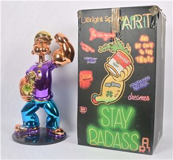 Popeye XXL Pink Head - Diederik van Apple