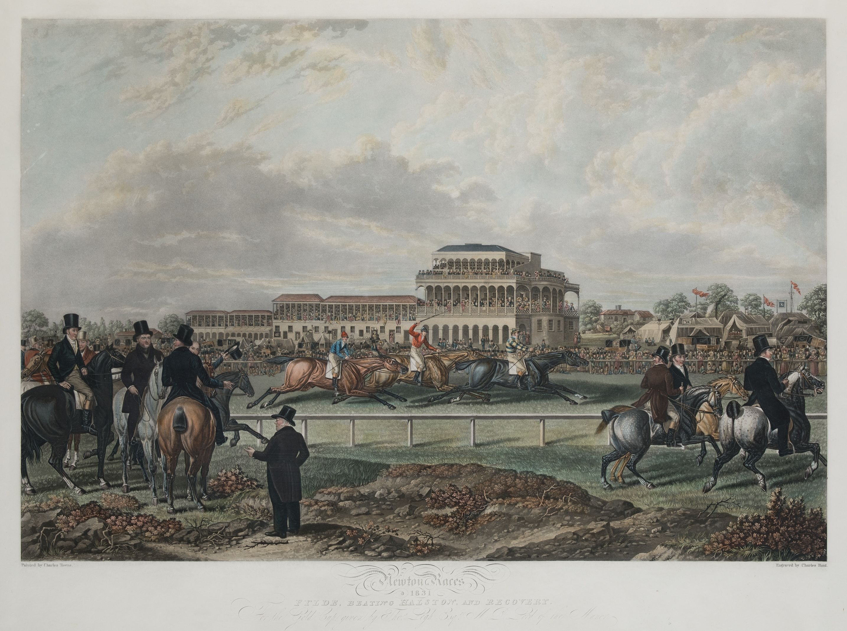 Charles Hunt | Newton races (1831) | MutualArt