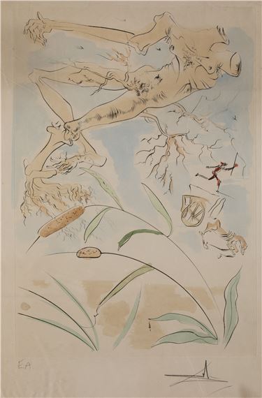 Salvador Dalí | The Oak and the Reed (1974) | MutualArt
