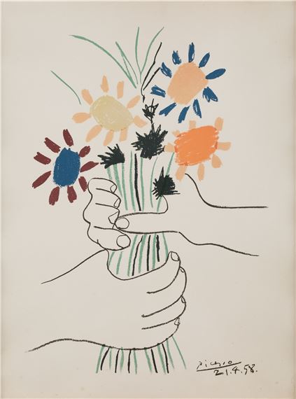 Bouquet of Flowers - Pablo Picasso