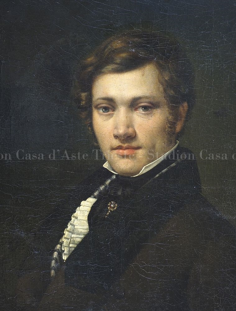 Artwork by Jacques-Louis David, Ritratto d'uomo, Made of oil on canvas