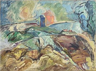 Country landscape - Alkis Pierrakos