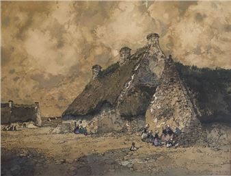 The legend - Brittany - Ernest Pierre Guérin