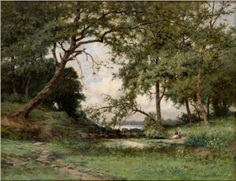 Spring in the Forest - Tancréde Abraham