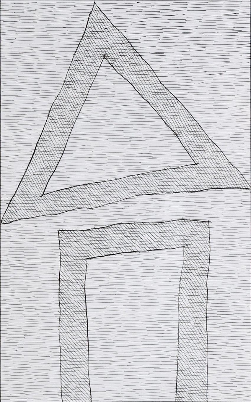 Artwork by Jan J. Schoonhoven, Vorm, Made of zeefdruk