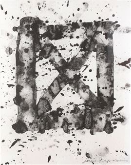 Square and Cross - Sam Francis
