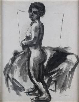 Staand naakt - Johan Dijkstra