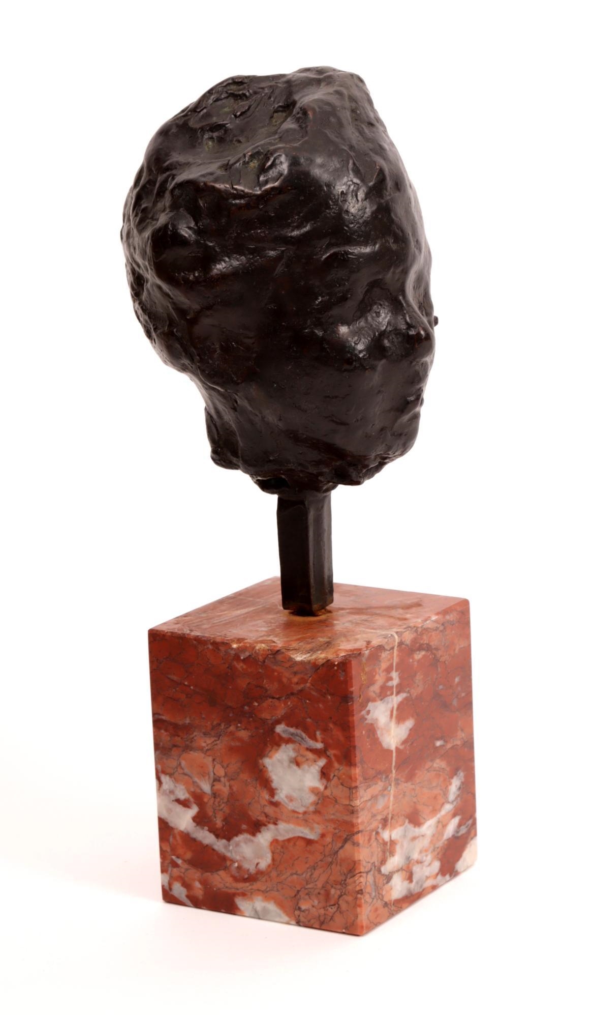 Artwork by Edgar Degas, Tête, Made of marmer