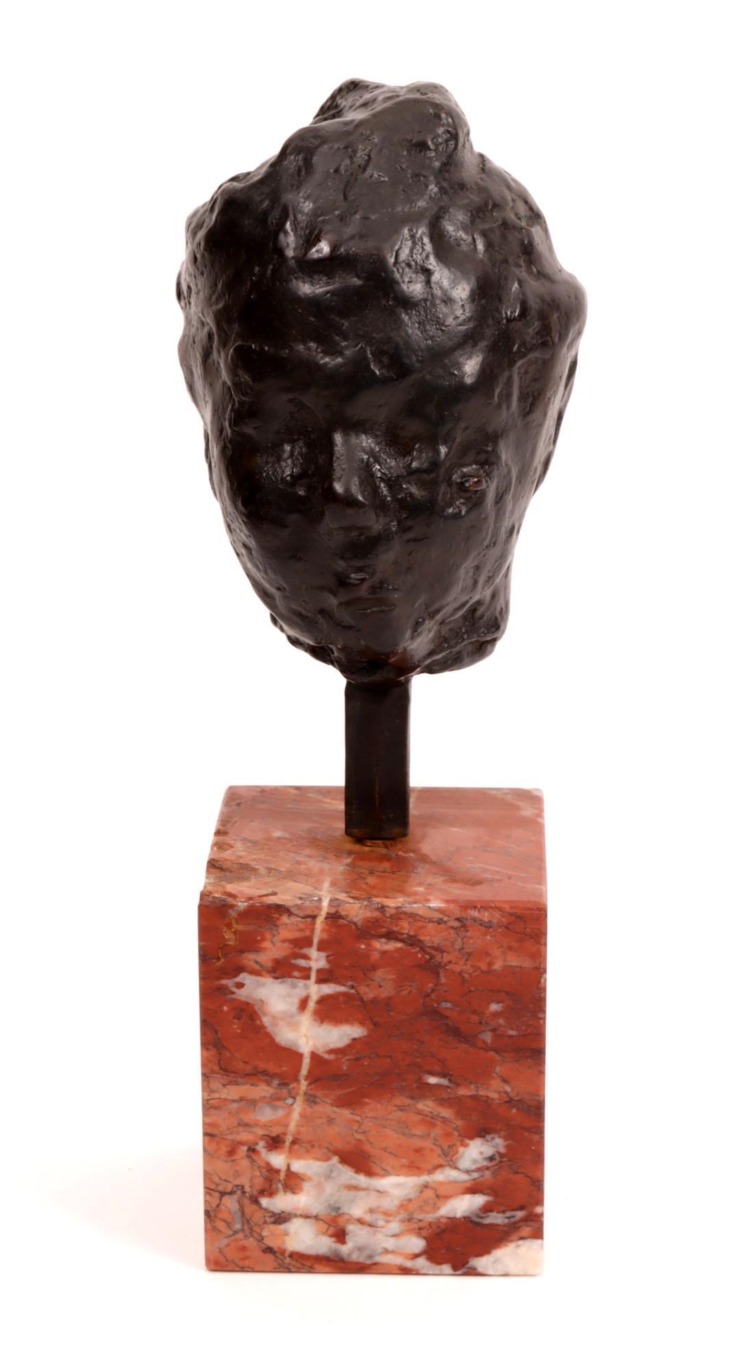 Artwork by Edgar Degas, Tête, Made of marmer