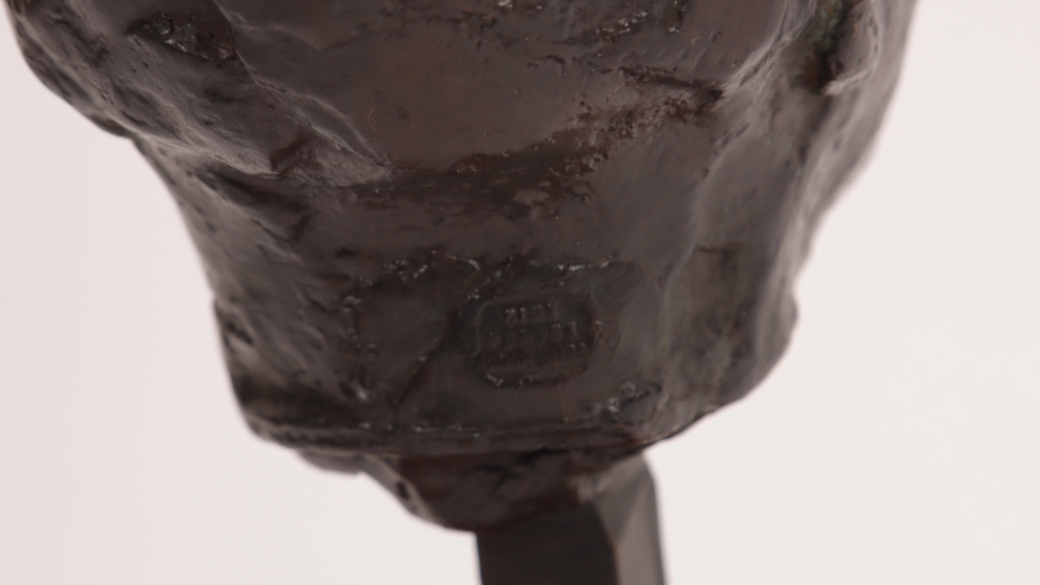 Artwork by Edgar Degas, Tête, Made of marmer