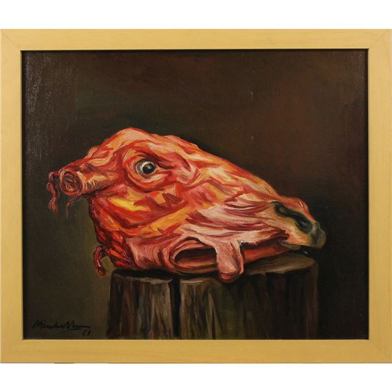 Testa di vitello by Saro Mirabella, Datato 1953