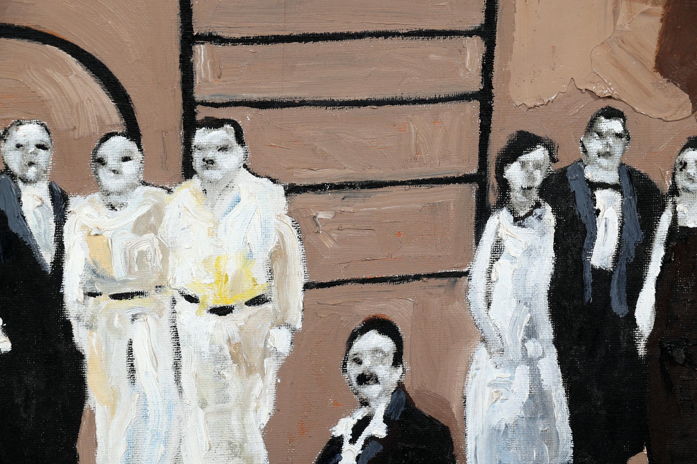 Artwork by Miguel Meza, 1966, Made of olieverf op doek