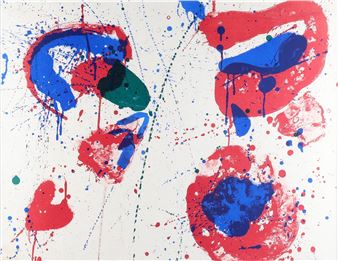 Zonder titel - Sam Francis