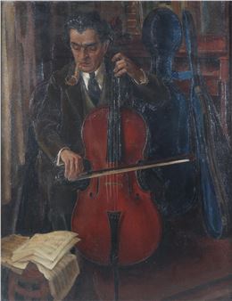 De cellist Thomas Canivez (1926