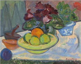 Fruit Still Life - Tor Bjurström