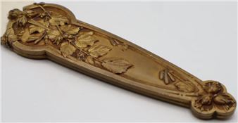 Art nouveau style bone paper cup - Som-charles Guenardeau