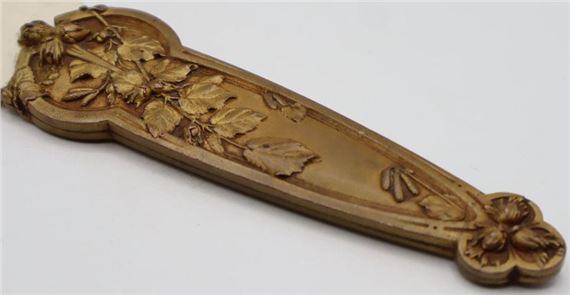 Art nouveau style bone paper cup - Som-charles Guenardeau