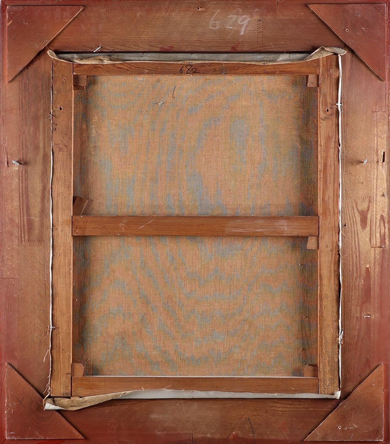 Artwork by Coba Ritsema, Gevarieerd bloemstilleven, Made of olieverf op doek