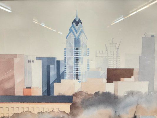 William Renzulli | Philadelphia ,“A Philadelphia Skyline” | MutualArt