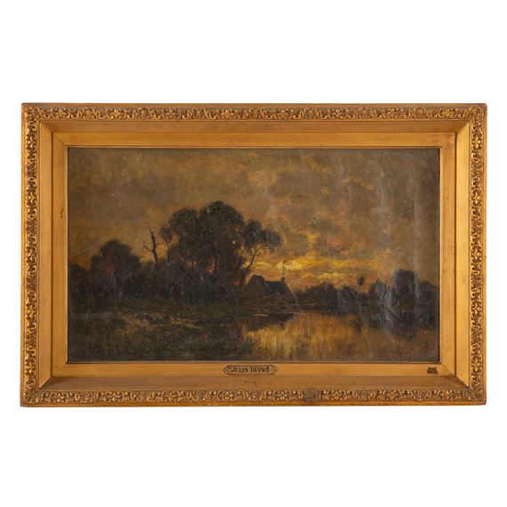 River Sunset - Jules Dupré