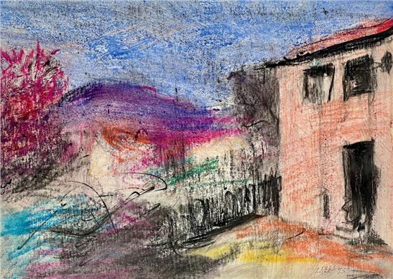 Evening at Christ College Hobart - Lloyd Rees